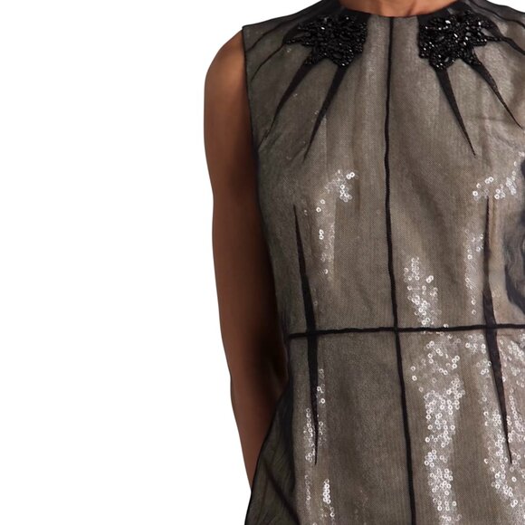 Embellished Organza Sequin Midi Dress Regular price$4,245 Size XS New - Picture 15 of 15